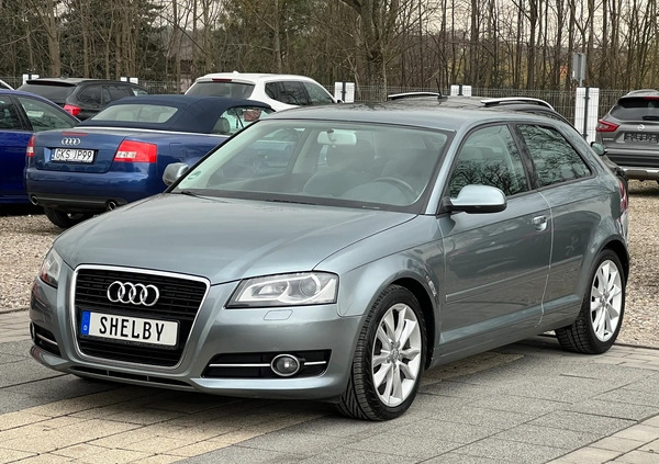 Audi A3 cena 32900 przebieg: 135000, rok produkcji 2011 z Tolkmicko małe 277